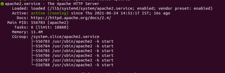 How To Install And Configure Apache2 Web Service On Ubuntu 20.04 LTS. - HackerXone