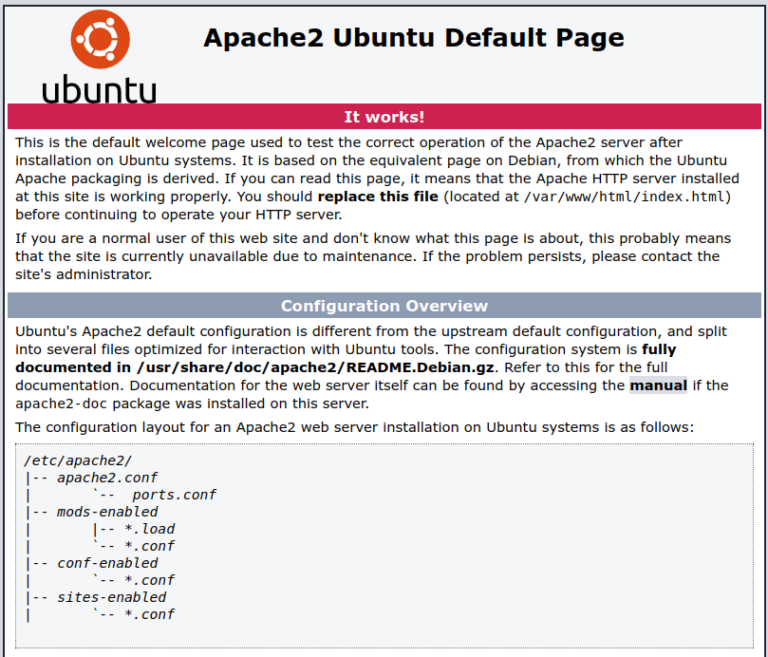 How To Install And Configure Apache2 Web Service On Ubuntu 20.04 LTS ...